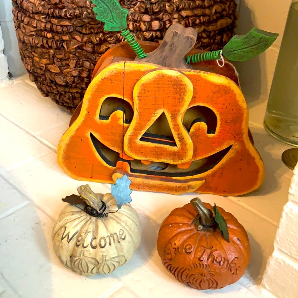 🎃Rustic Cedar Wooden Pumpkins - Picture 4 of 11